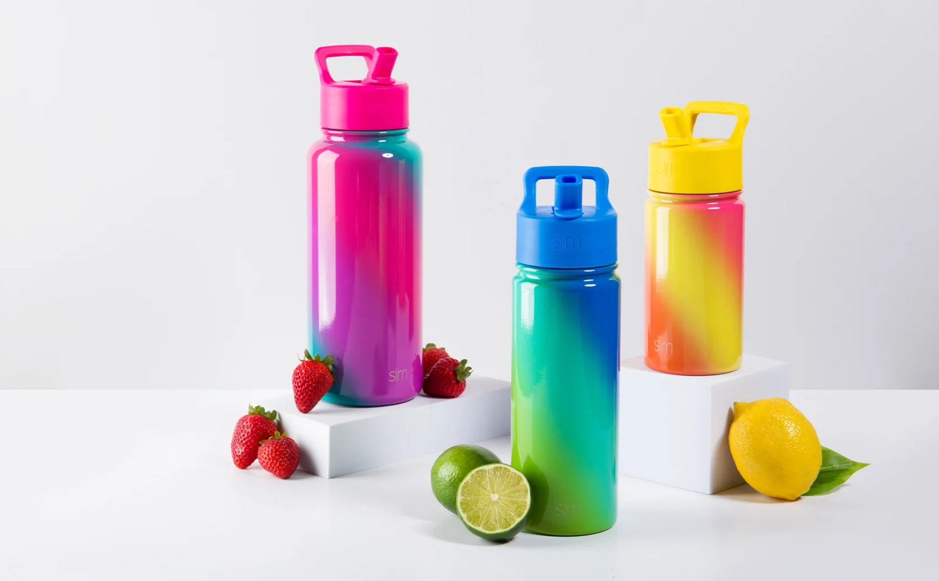Promotional Simple modern summit water bottle 18oz straw lid