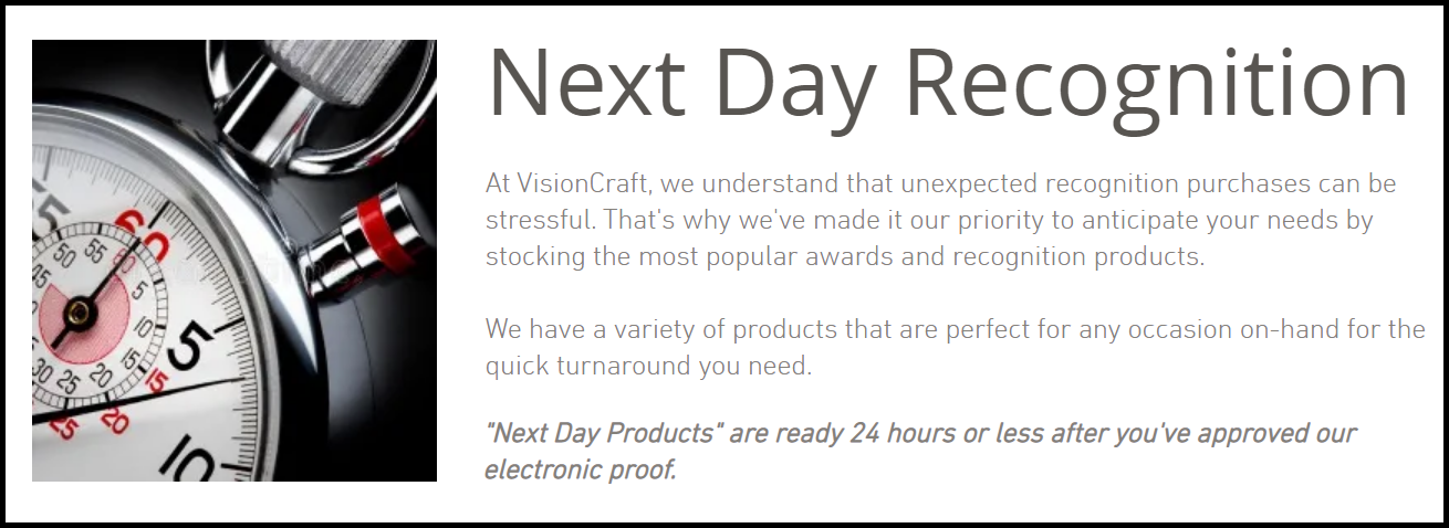 Next Day Recognition