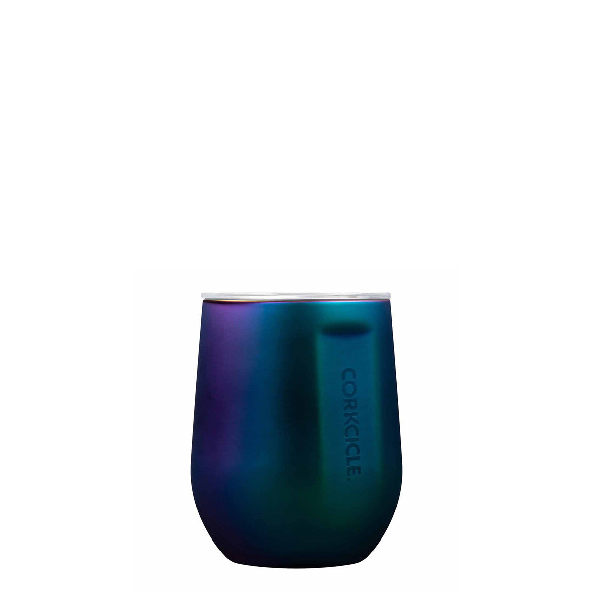 Classic Stemless Wine Cup in Gloss Powder Blue, 12oz